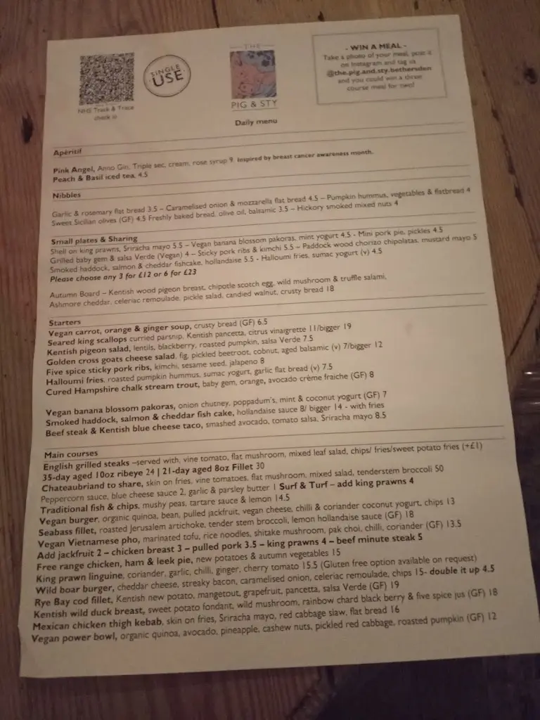 Menu_The Pig & Sty_Biddenden_image_2