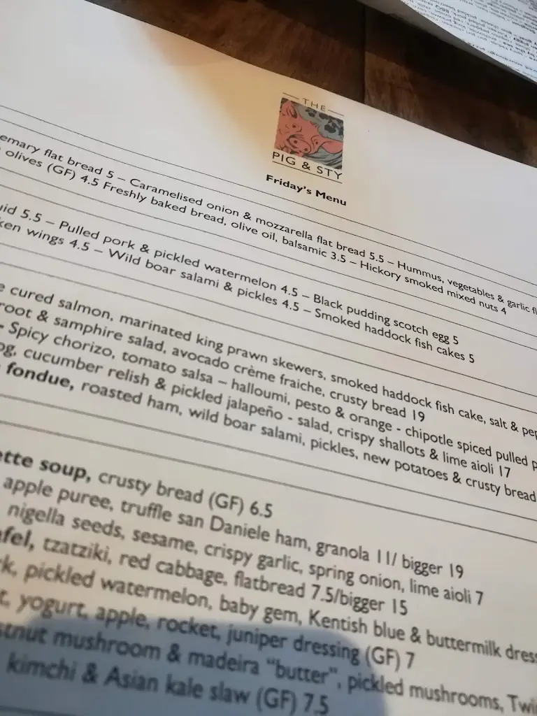 Menu_The Pig & Sty_Biddenden_image_4
