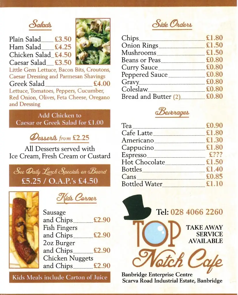 Menu_Top Notch Cafe_Banbridge_image_3