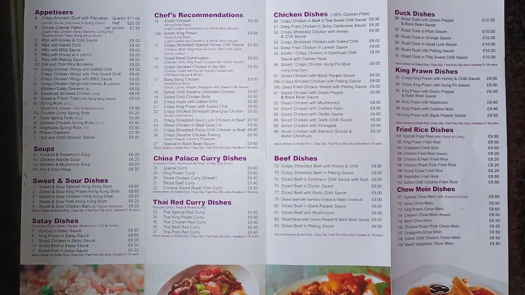 Menu_China Palace_Banbridge_image_1