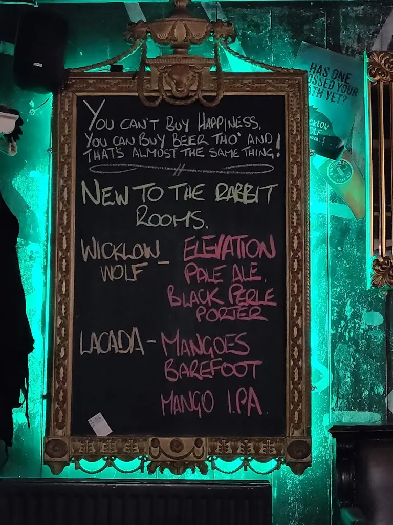 Menu_The Rabbit Rooms_Bangor_image_3