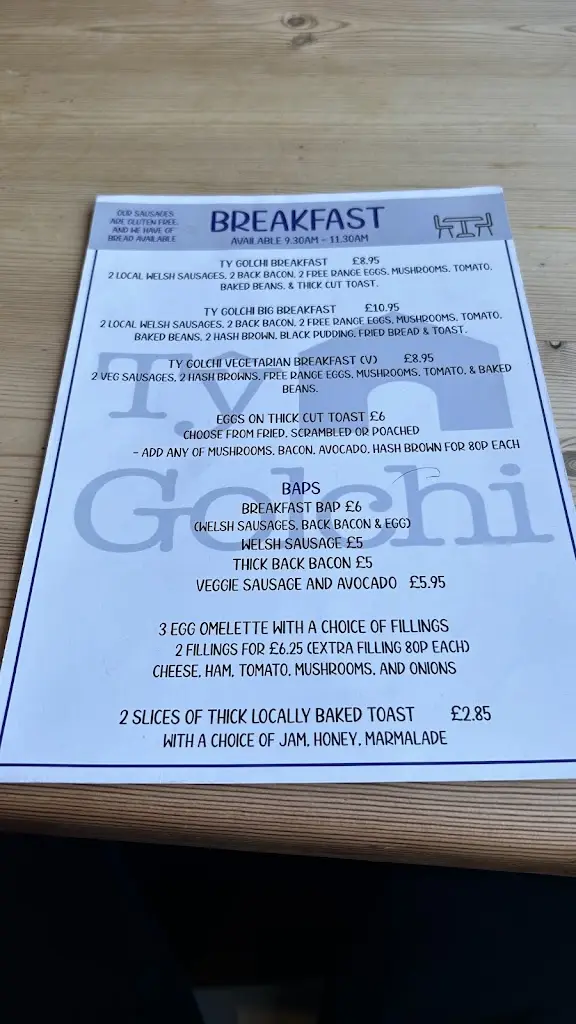 Menu_Tŷ Golchi_Bangor_image_1