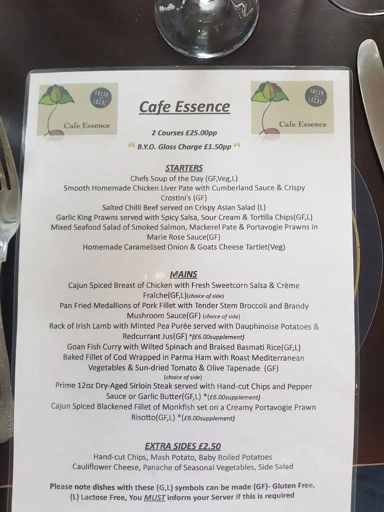 Menu_Cafe Essence_Bangor_image_1