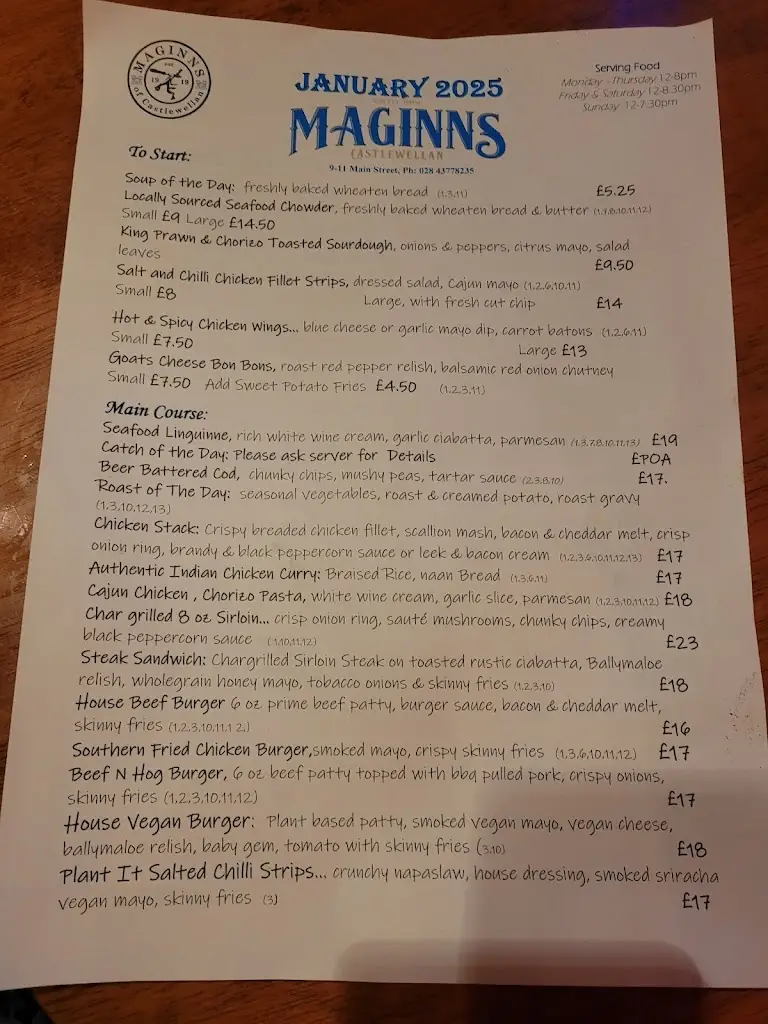 Menu_Maginns_Castlewellan_image_1