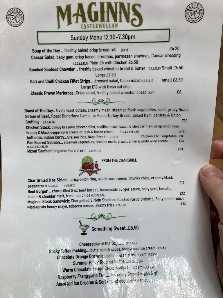 Menu_Maginns_Castlewellan_image_2