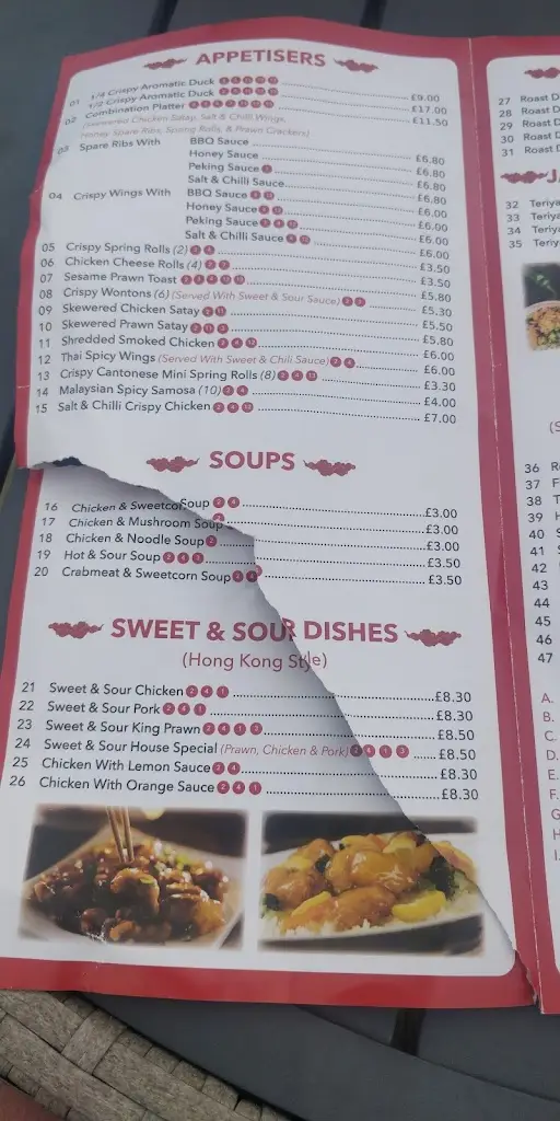 Menu_Ocean Palace_Castlewellan_image_2