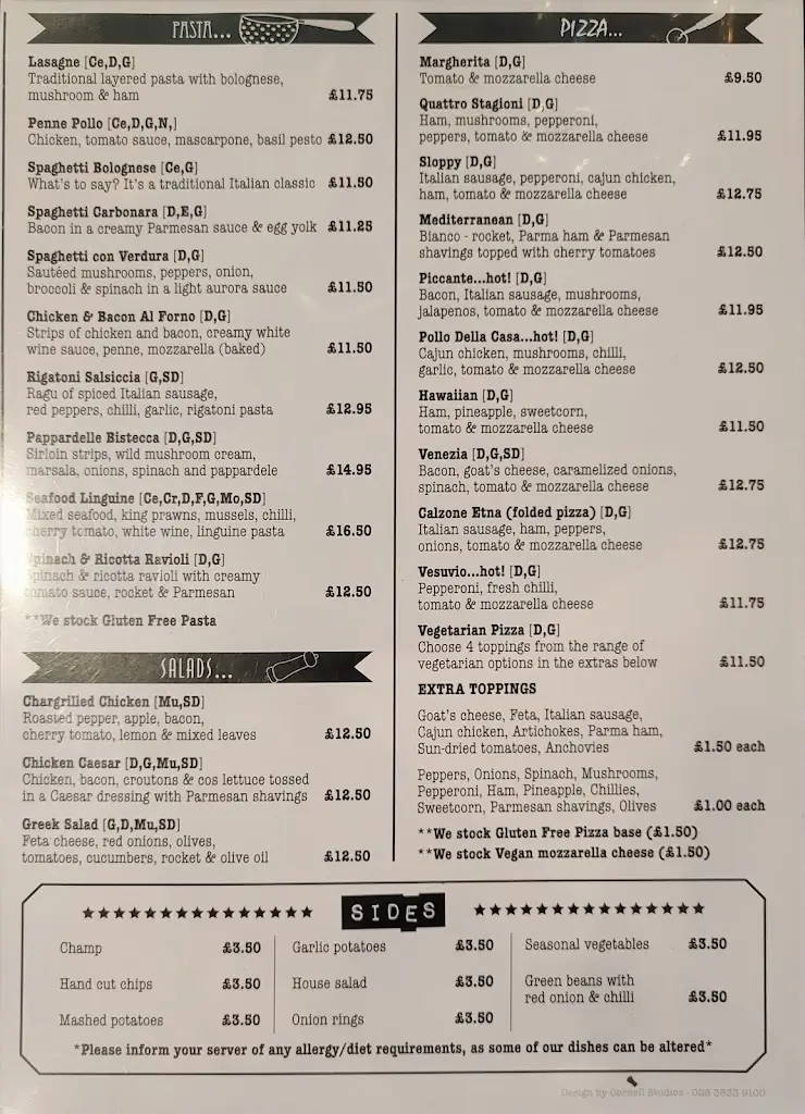 Menu_Villa Vinci_Castlewellan_image_3