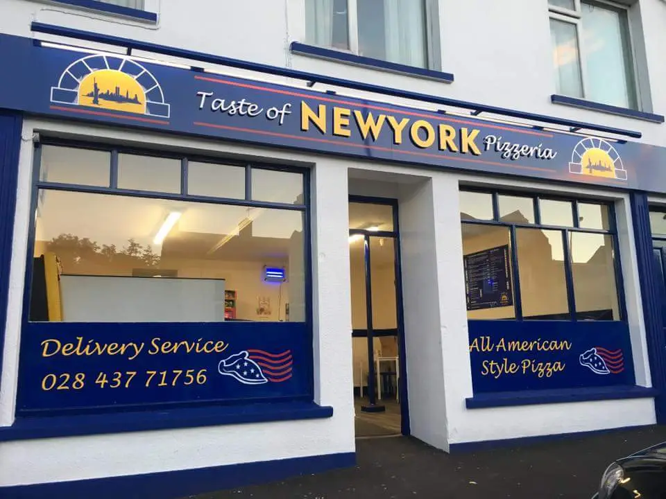 Taste of New York Pizzeria restaurant in Castlewellan