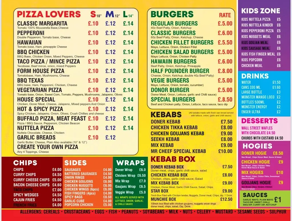 Menu_Mr Chef_Castlewellan_image_1