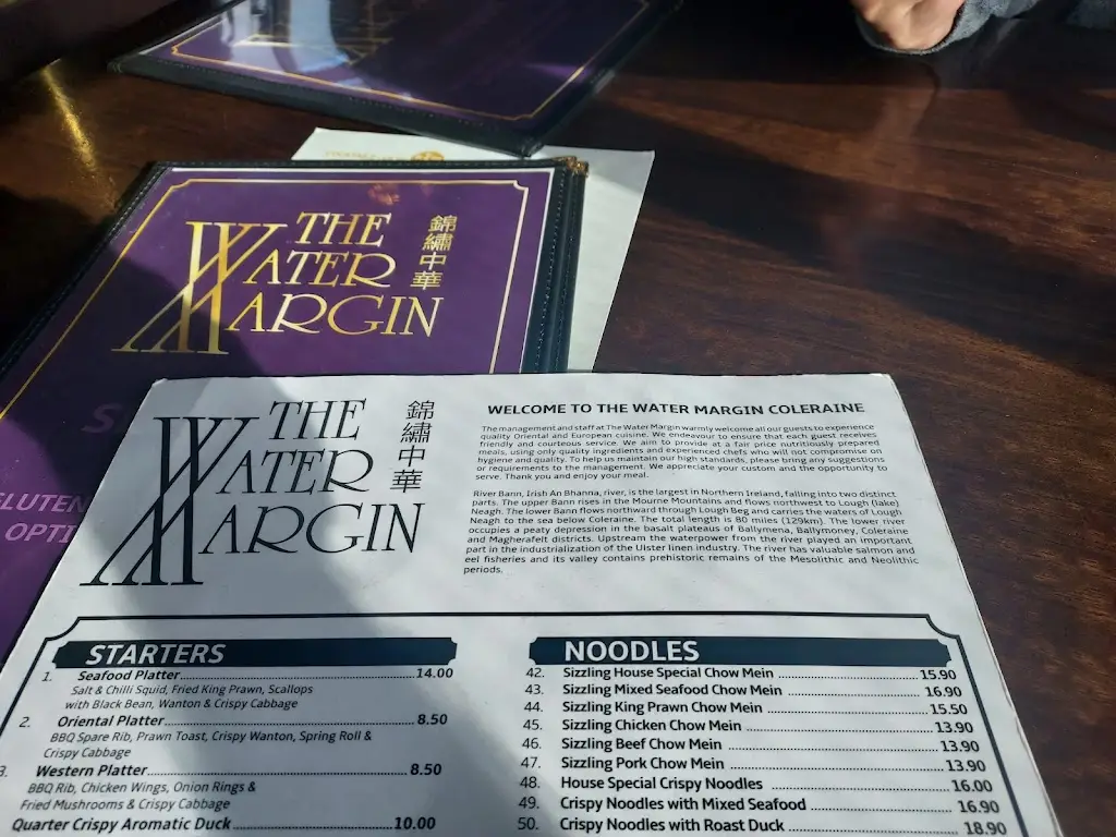 Menu_Water Margin_Coleraine_image_3