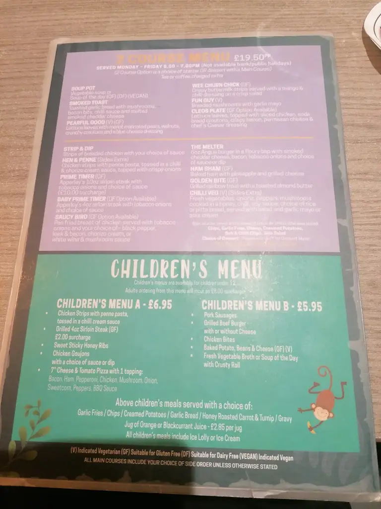 Menu_Elliot’s Bistro_Coleraine_image_1