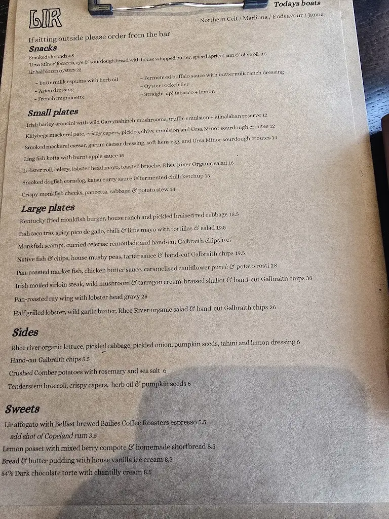 Menu_LIR_Coleraine_image_2