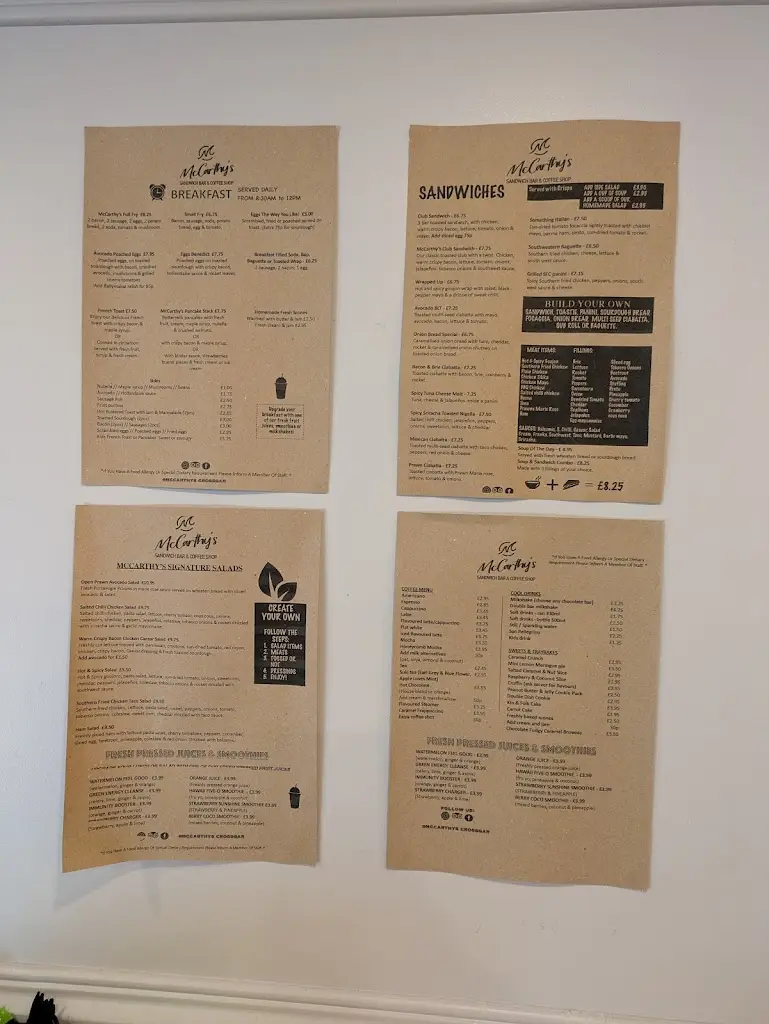 Jen S_McCarthy's Sandwich & Coffee Bar_Crossgar_review