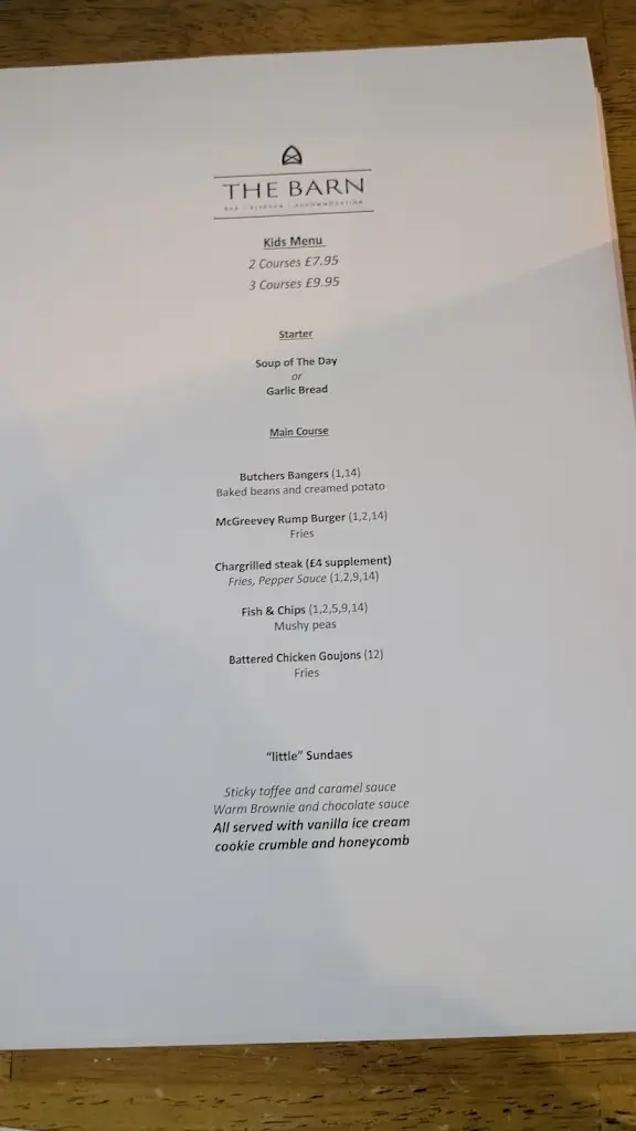 Menu_The Barn Bar & Country Kitchen_Crossgar_image_2