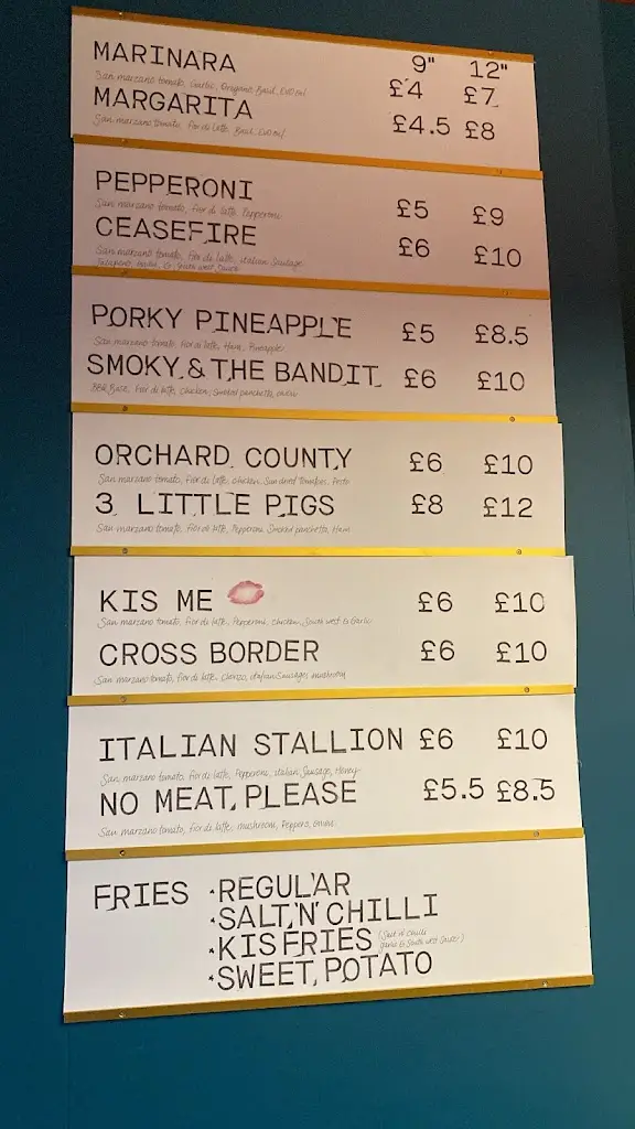 Menu_KIS Pizza & Coffee Bar_Crossmaglen_image_2