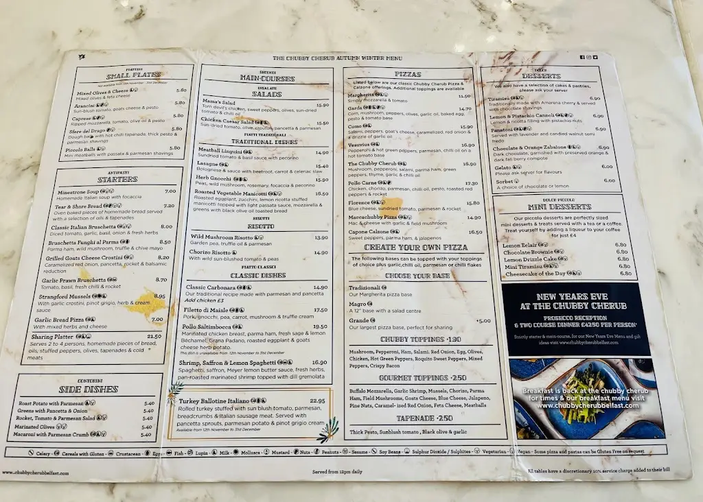 Menu_The Chubby Cherub_City of Belfast_image_3