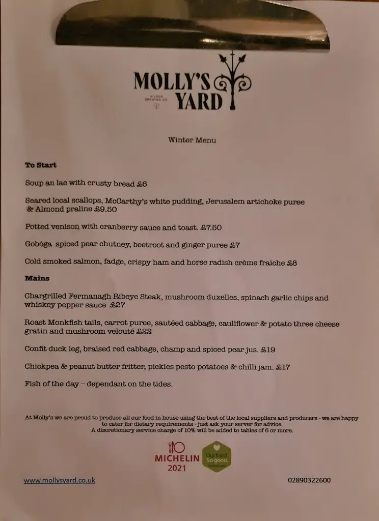 Menu_Molly's Yard_City of Belfast_image_3