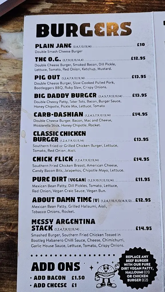 Menu_Bootleggers_City of Belfast_image_4