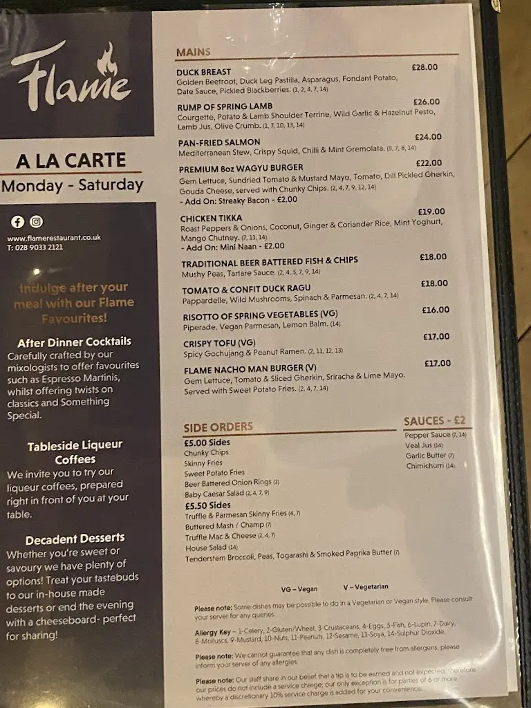 Menu_Flame_City of Belfast_image_3