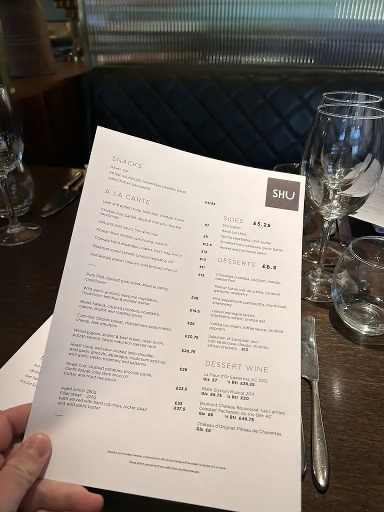 Menu_Shu Restaurant Belfast_City of Belfast_image_4