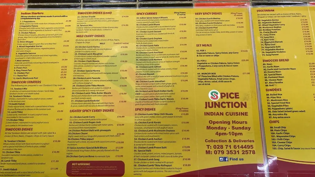 Spice Junction restaurante en Culmore