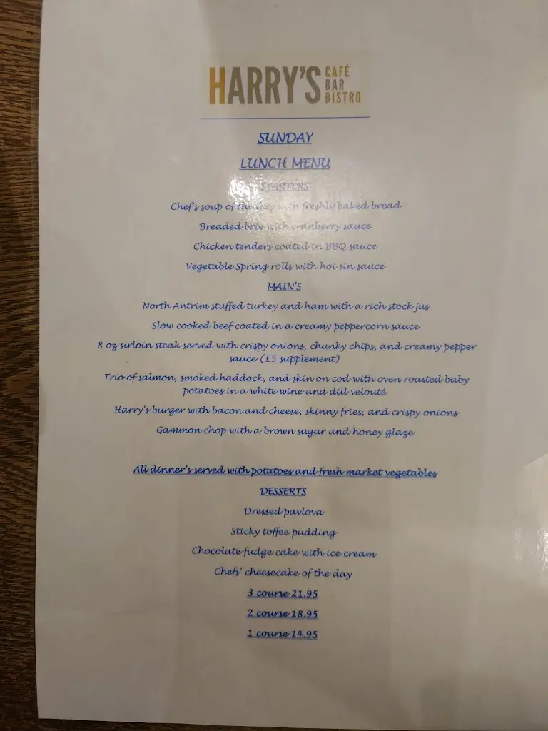 Menu_Harrys Cushendall_Cushendall_image_3