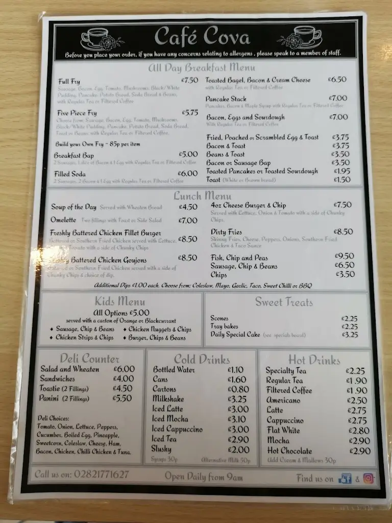 Menu_Cafe Cova_Cushendall_image_1