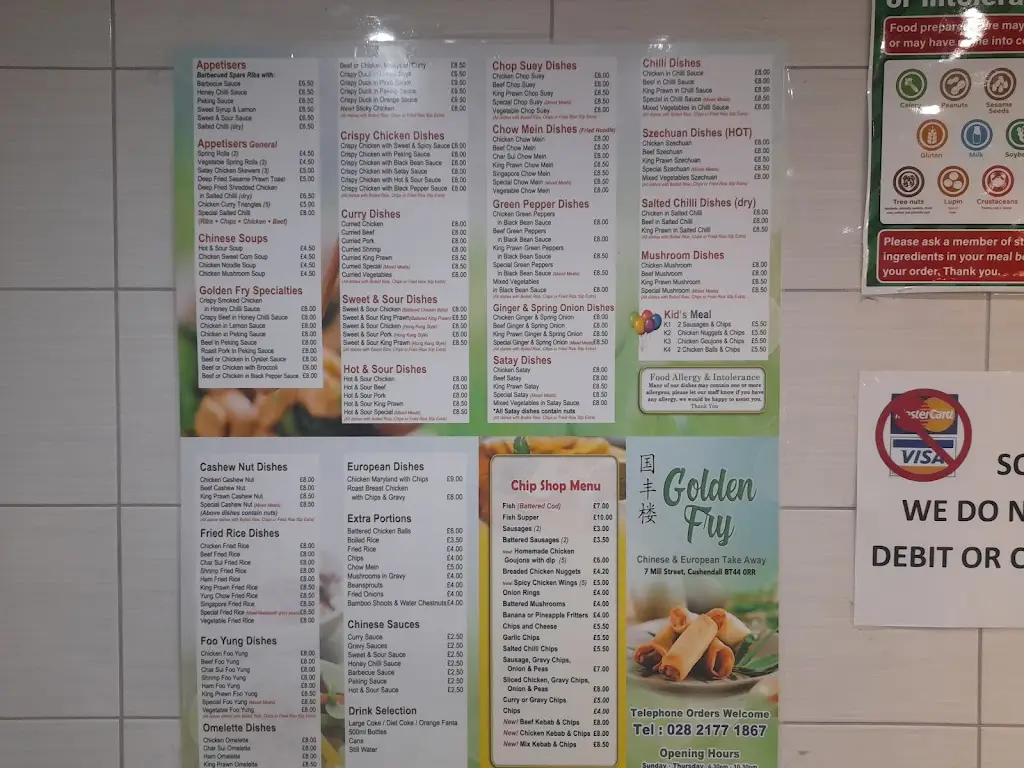 Menu_Golden Fry_Cushendall_image_1