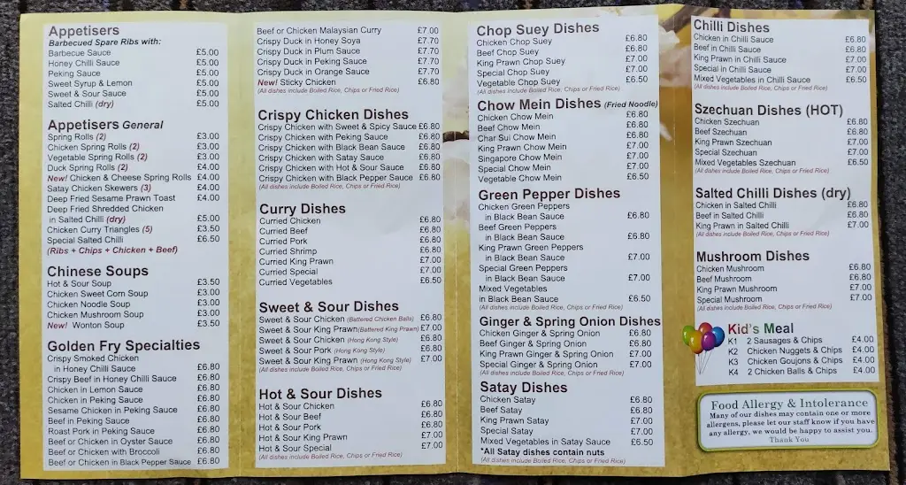 Menu_Golden Fry_Cushendall_image_2