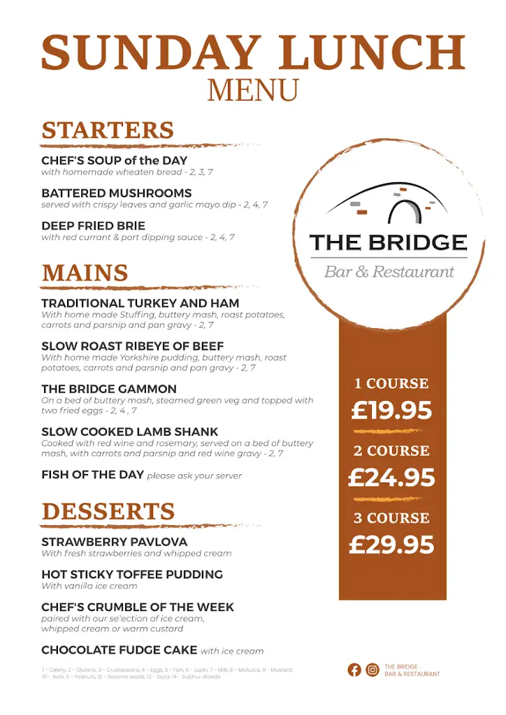 Menu_The Bridge Bar & Restaurant_Dunloy_image_2