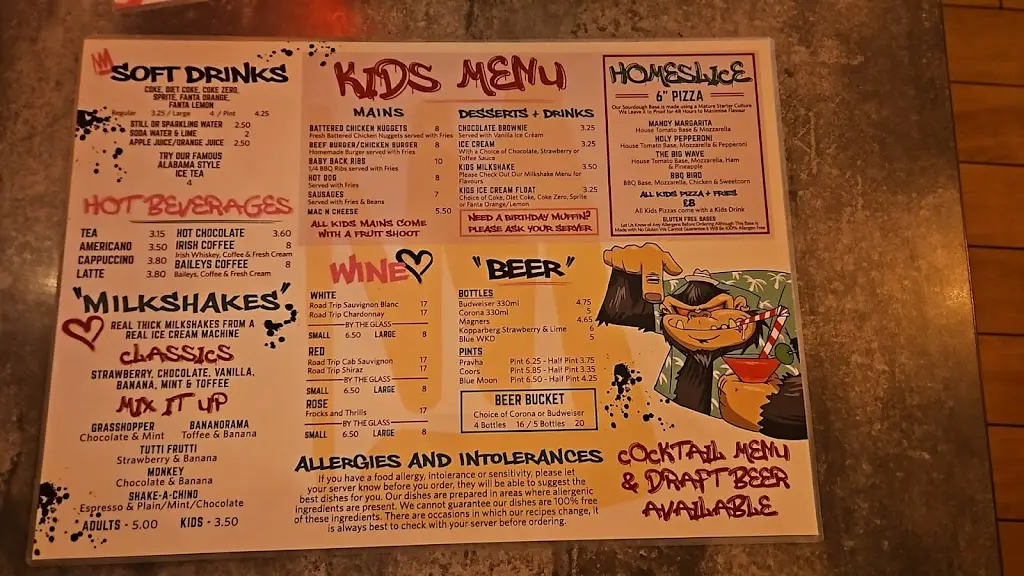 Menu_Sugar Rays_Dundonald_image_2