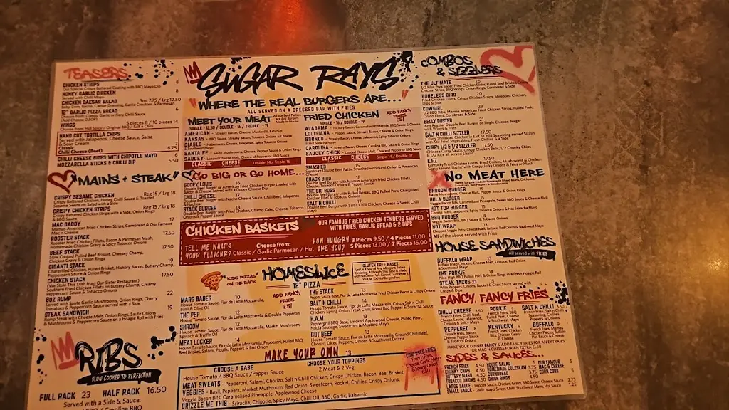 Menu_Sugar Rays_Dundonald_image_4