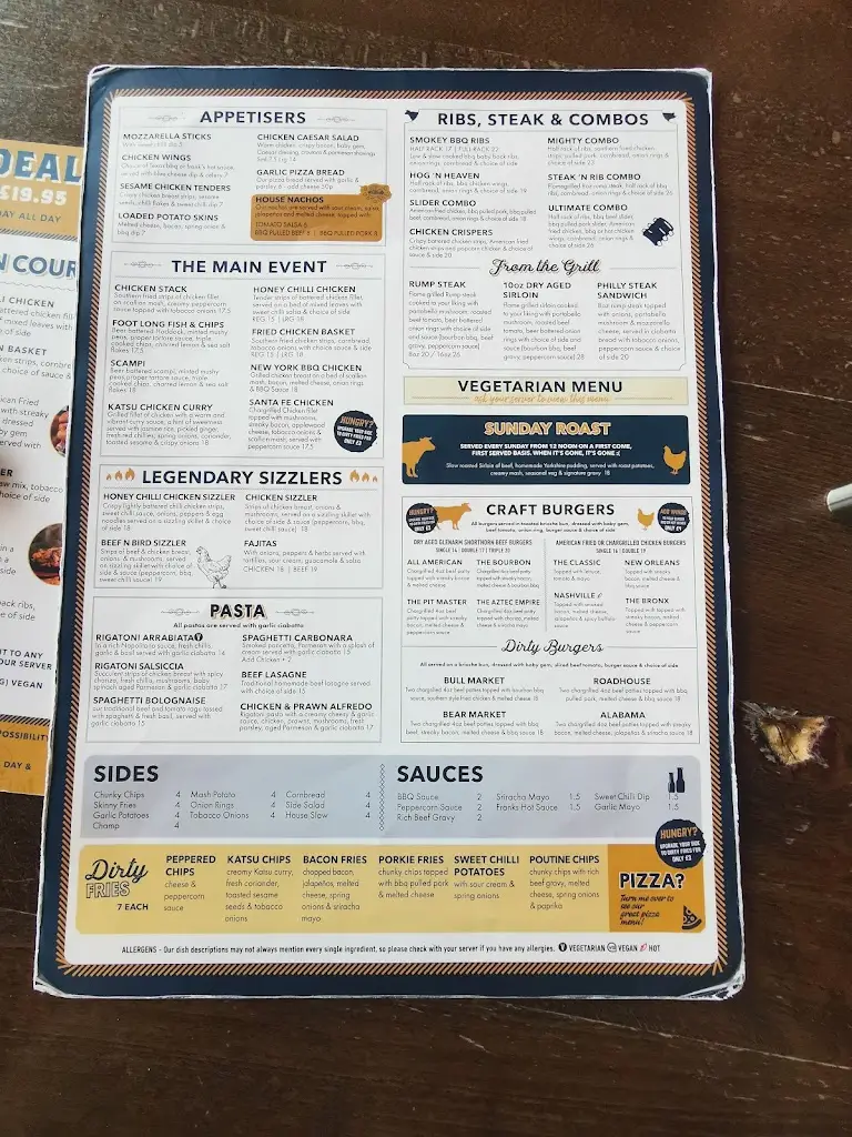 Menu_Bull & Bear Grill_Dundonald_image_2