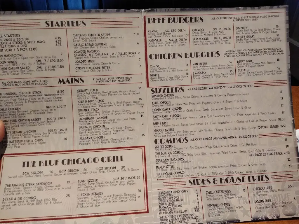 Menu_Blue Chicago Grill Dundonald_Dundonald_image_3