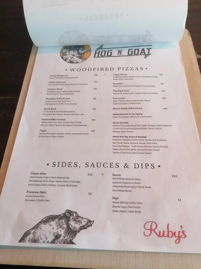 Menu_Ruby's Dundonald_Dundonald_image_3