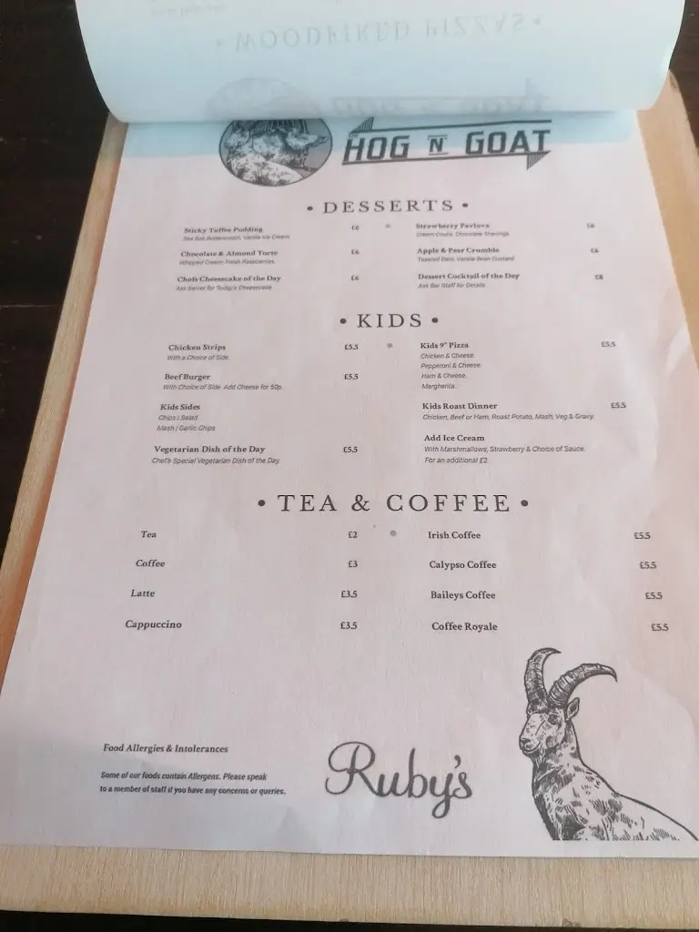 Menu_Ruby's Dundonald_Dundonald_image_4