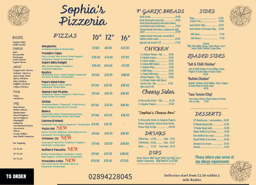 Menu_Sophia's Pizzeria_Crumlin_image_2