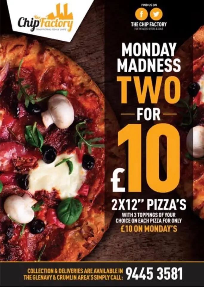 Menu_The Chip Factory_Glenavy_image_1