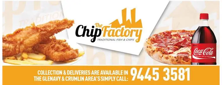 The Chip Factory restaurant in Glenavy