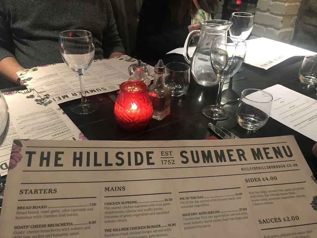 Menu_The Hillside_Hillsborough_image_3