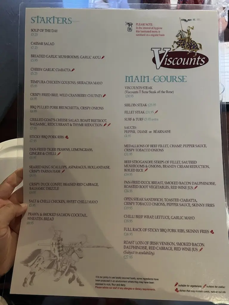 Menu_Viscounts Restaurant_Dungannon_image_2