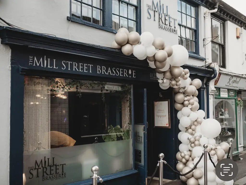 The Mill Street Brasserie restaurant in Bideford