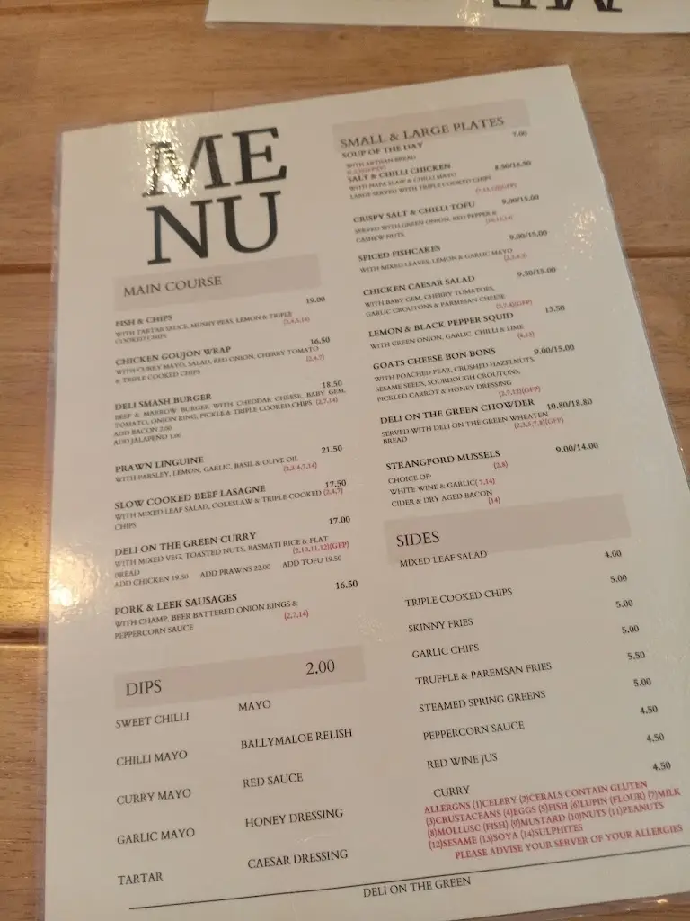 Menu_Deli on the Green_Dungannon_image_1