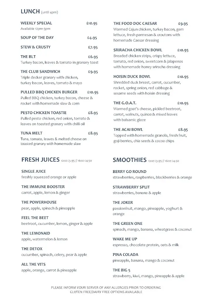 Menu_The Food Doc_Dungannon_image_2
