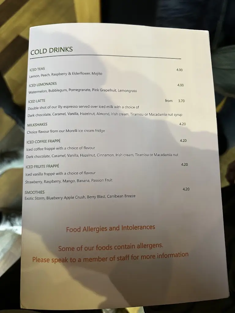 Menu_Whose Art Café_Jordanstown_image_3