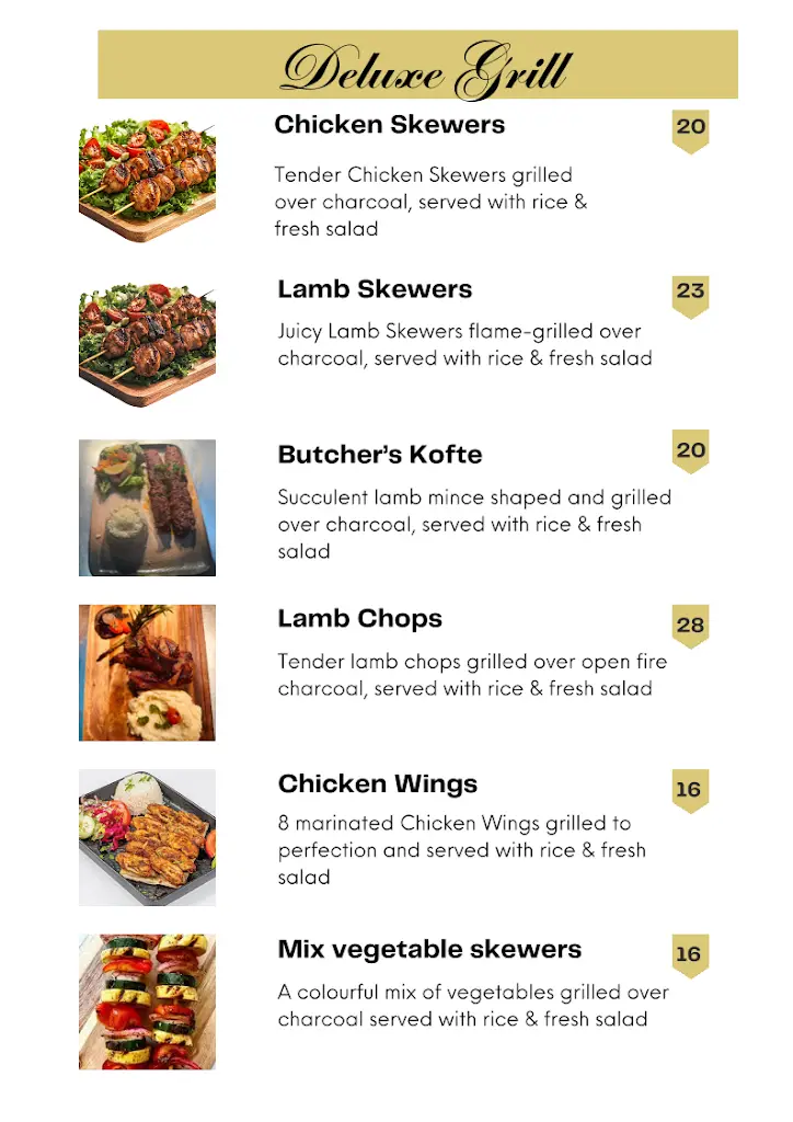 Menu_Deluxe Steakhouse Bideford_Bideford_image_2