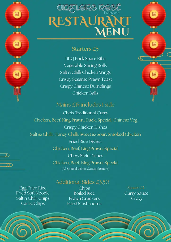 Menu_Anglers Rest Benone_Limavady_image_1