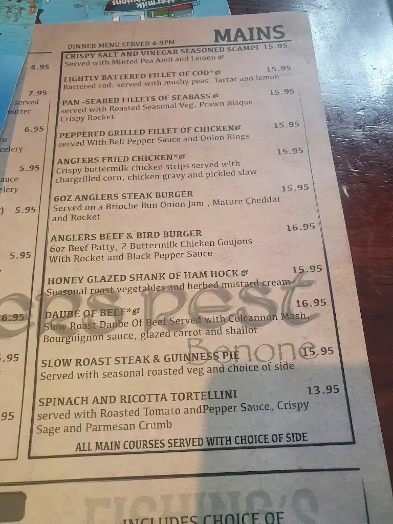 Menu_Anglers Rest Benone_Limavady_image_2