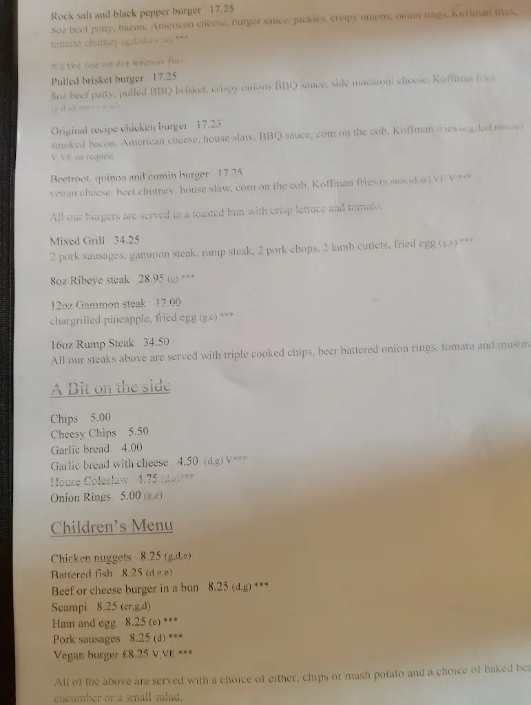 Menu_The Thatched Inn_Bideford_image_3