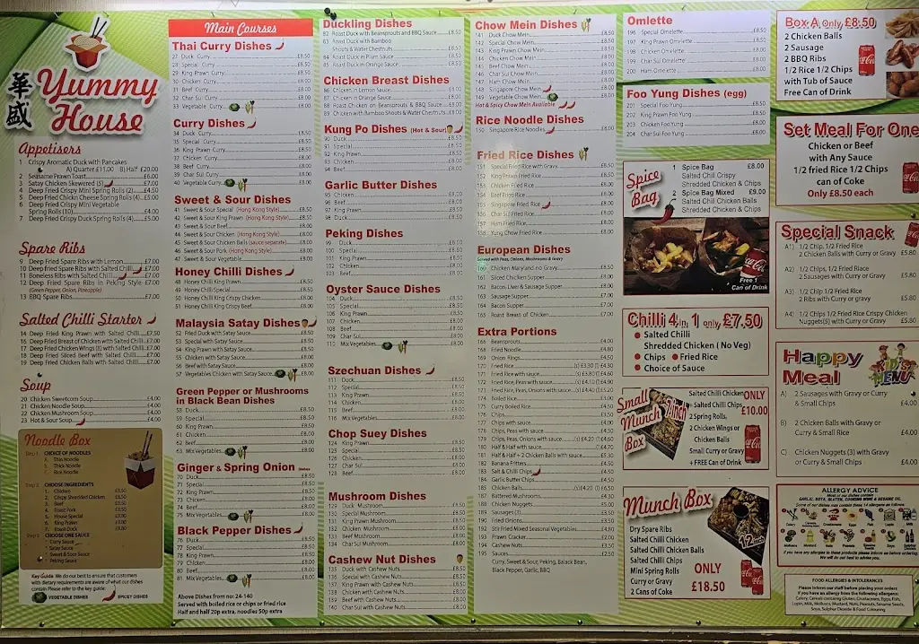 Menu_Yummy House_Keady_image_1